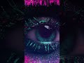 Can you see the eye changing colors #artvisual #art