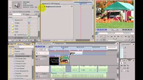 Adobe Premiere CS3 - 27 of 33 - Adding Video Effects