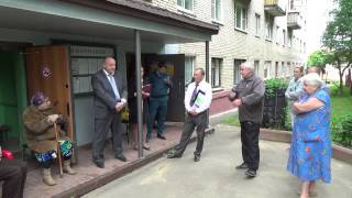 Встреча администрации поселения Первомайское с жителями хутора Ильичевка 17 июня 2015 года