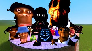 CHASE Angry MUNCI Nextbots Obunga Nextbots and Juandale Pringle Family Gmod! Garry's Mod Sandbox