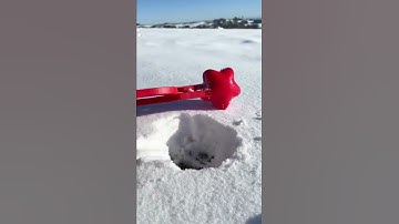 Thumbnail of Snowball fight but make it aesthetic 💫 #satisfying #snow