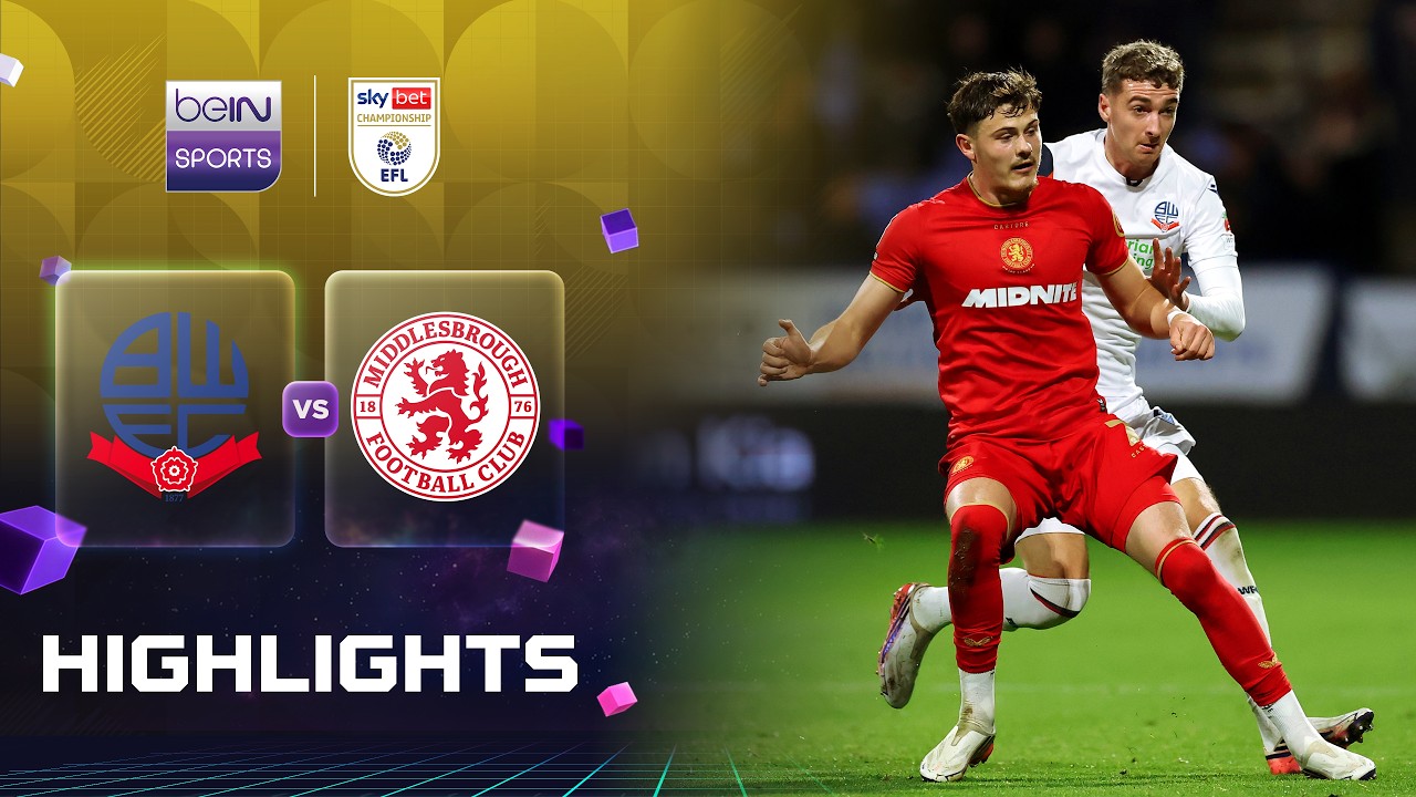 Bolton Wanderers v Middlesbrough | EFL Championship 26/27 | Match Highlights
