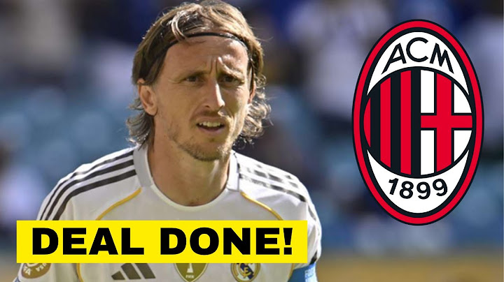 Luka Modric wechselt zum AC Mailand