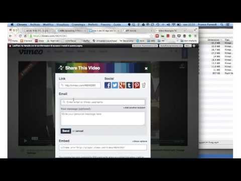 Video: C'è un modo per velocizzare i video Vimeo?