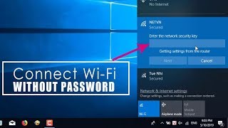 Windows 10 : Connect Wi-Fi without password | NETVN screenshot 2