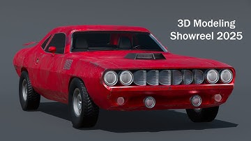 3D Modeling Showreel | 2025