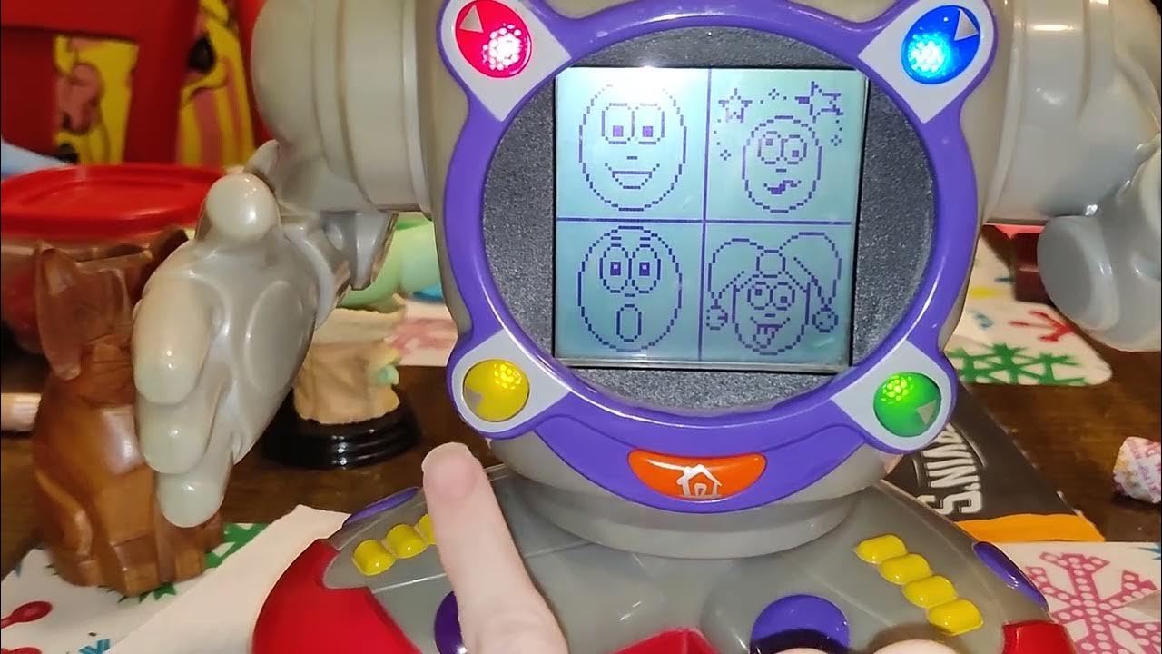 FisherPrice / Mattel Kasey the Kinderbot robot toy Game Room YouTube