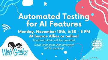 Automated Testing for Al Features