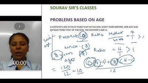 LOGICAL REASONING AGE RELATED PROBLEMS PART 2 SPLIT SCREEN CLASSES IN HINDI COMPLETE SOLUTION