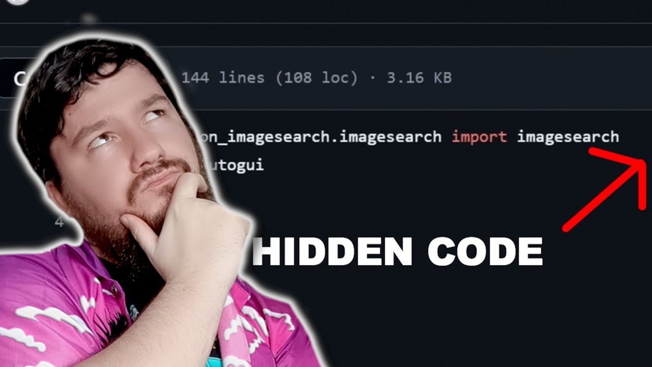 Invisble Code Github has an Invisible Code problem. - YouTube