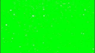 Green Screen Snow 10 Menit || Efek Green Screen Salju