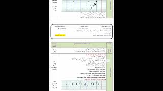 مذكرات الوحدة الثانية في ساحة المدرسة من المقطع الثاني المدرسة السنة الأولى ابتدائي