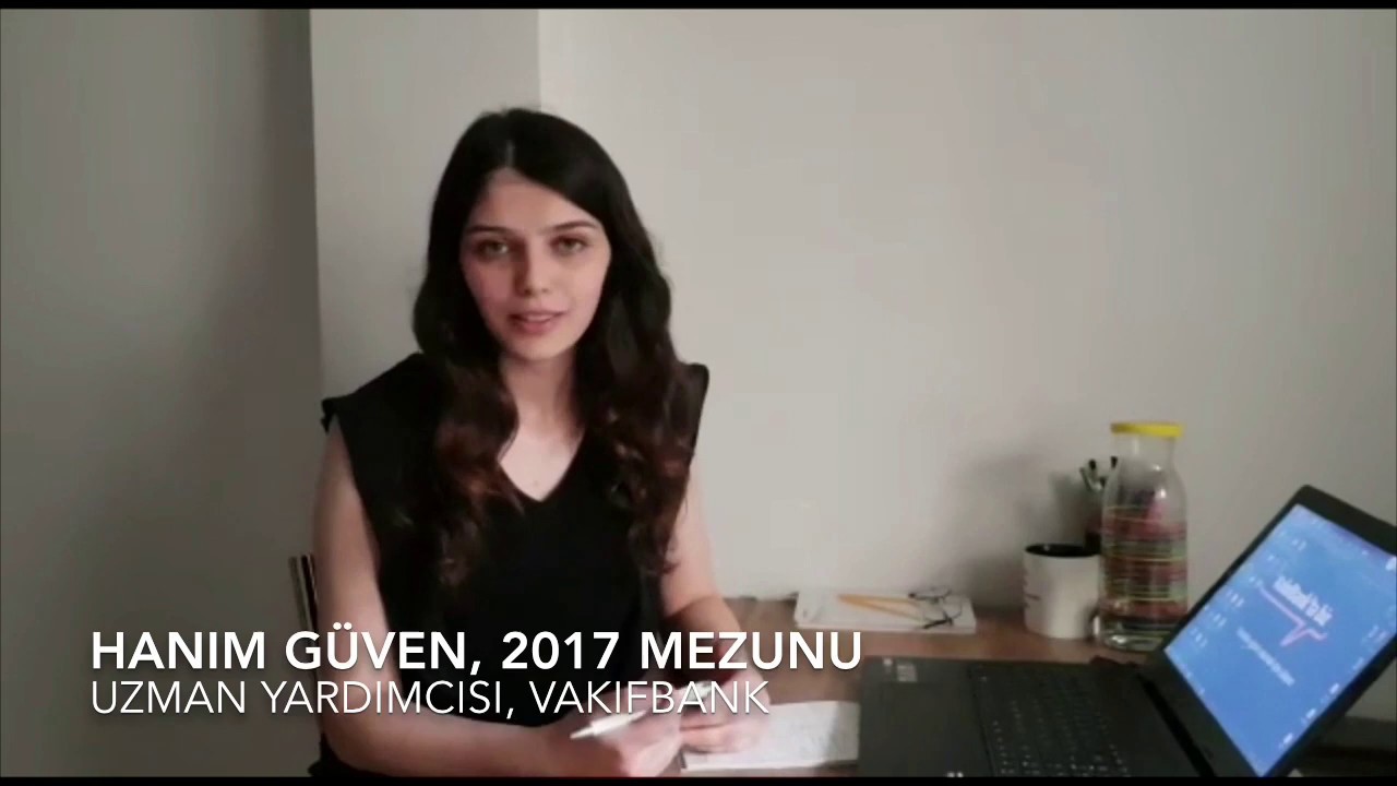 Mezunlarımızdan Hanım Güven Marmara Üniversitesi Maliye bölümünü anlatıyor