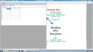 ADM-5850G Modbus Gateway Test screenshot 2