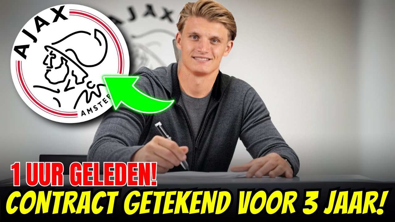 SEM STEIJN LEGT HANDTEKENING ONDER DRIEJARIG CONTRACT BIJ AJAX | Ajax Laatste Nieuws