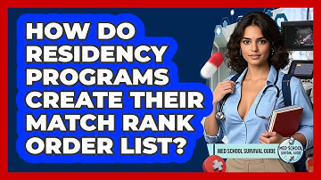 How Do Residency Programs Create Their Match Rank Order List? - Med School Survival Guide