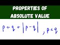 Understanding Absolute Value Properties