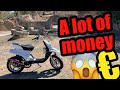 How much i spend on my scooter  bws aerox motor