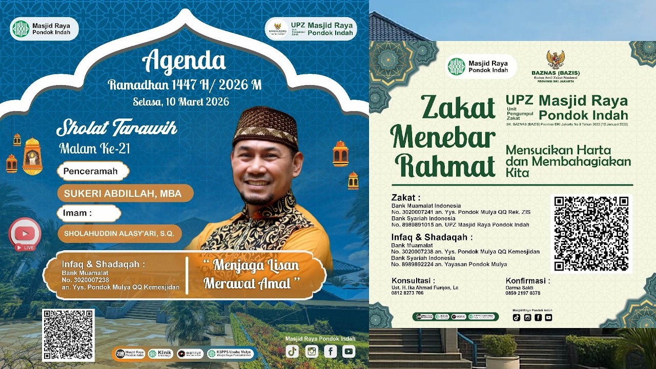 [LIVE] MENJAGA LISAN MERAWAT AMAL