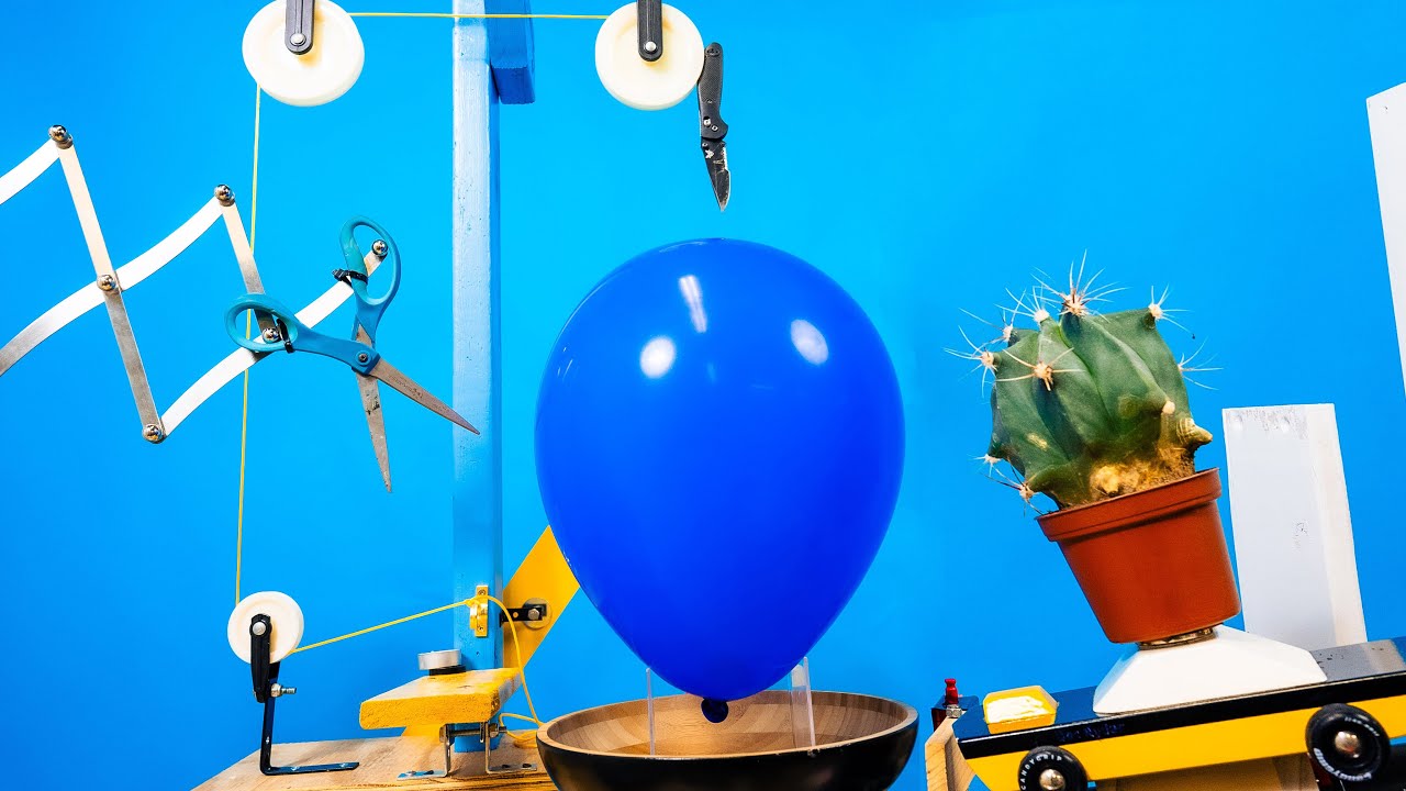 6 SATISFYING Balloon Popping Machines!