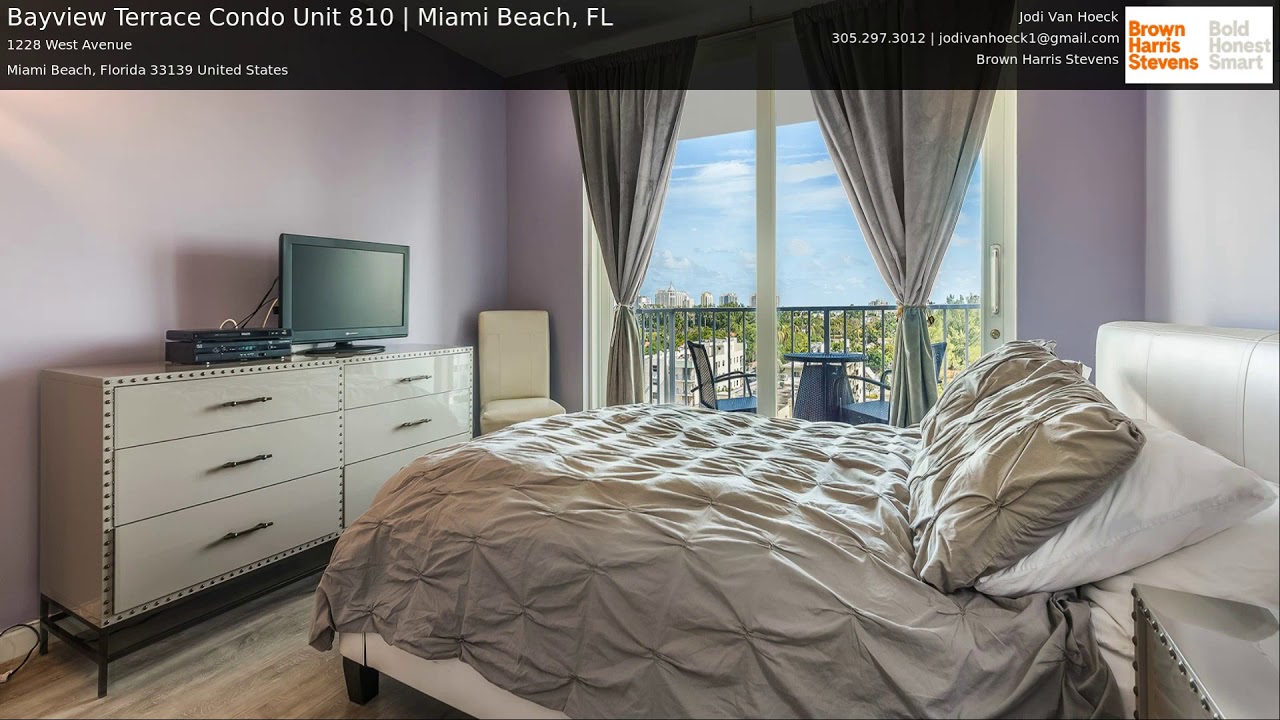Bayview Terrace Condo Unit 810 Miami Beach, FL YouTube