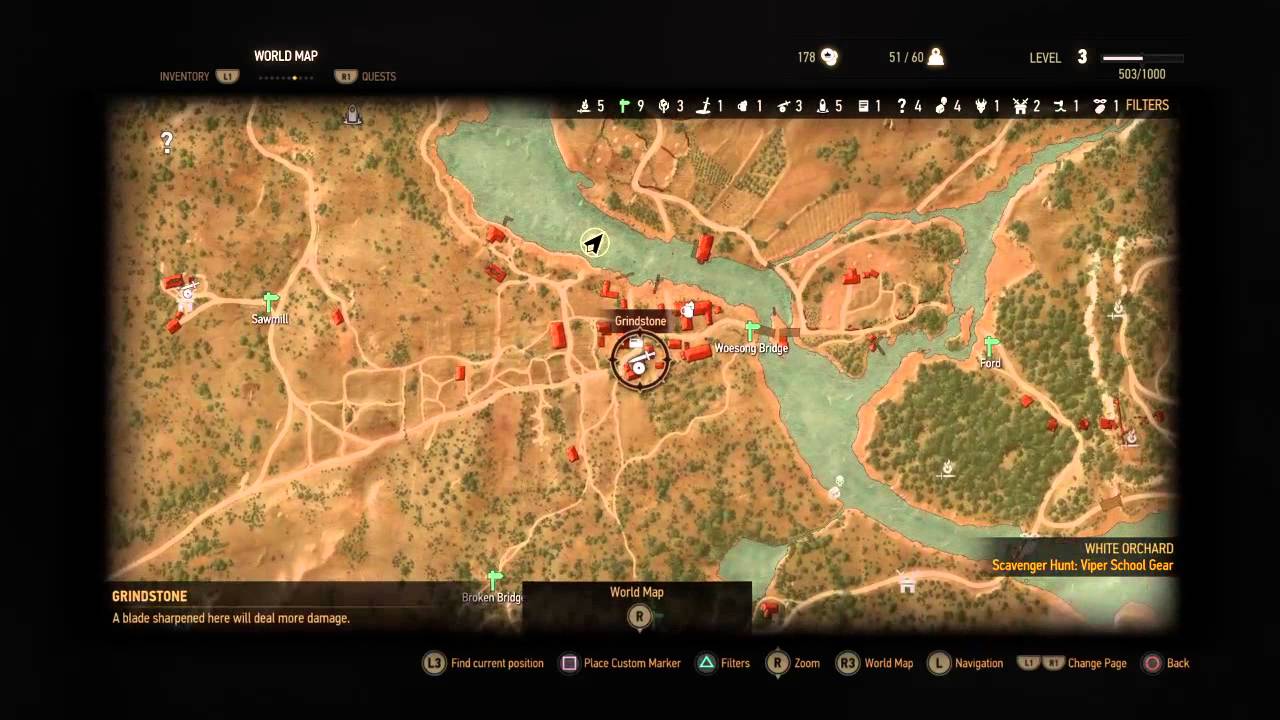 The Witcher 3 Secret treasure Chest 11 YouTube