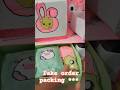 Asmr Fake order packing #asmr#shorts#craft  #sanrio#diy #sticker #craft