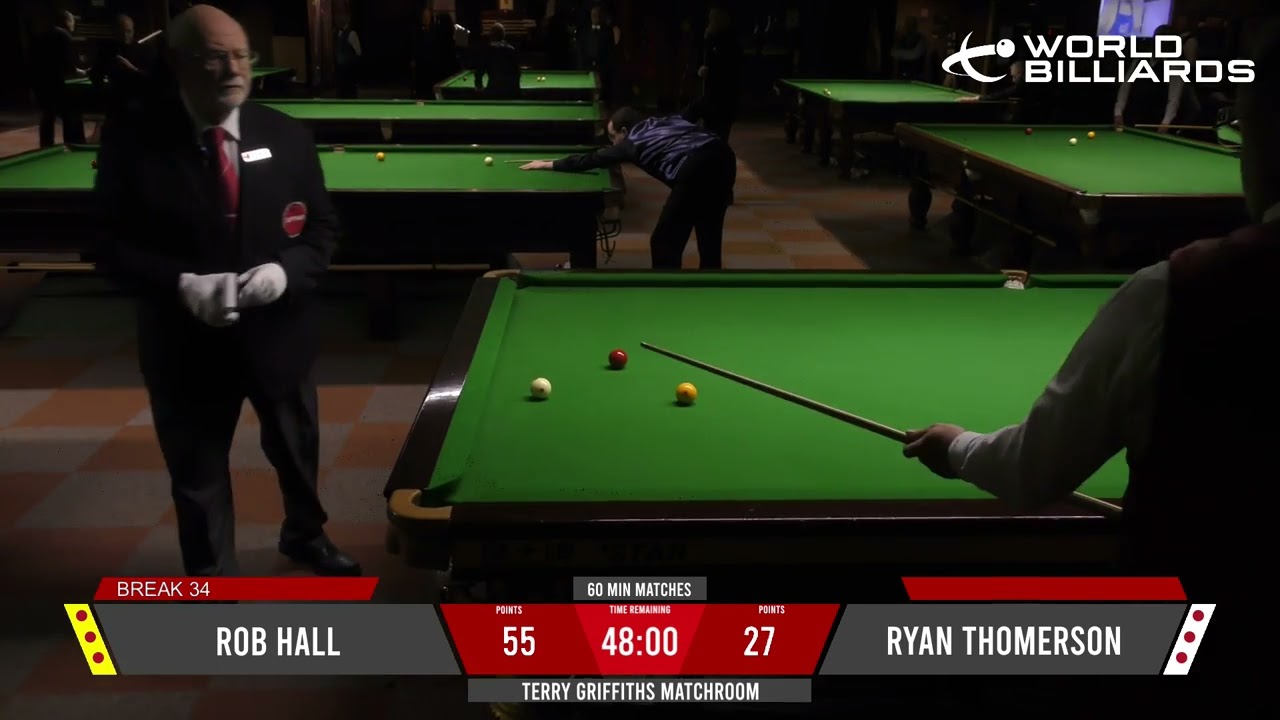 Rob Hall vs Ryan Thomerson | Welsh Open 2023 | Group Stages