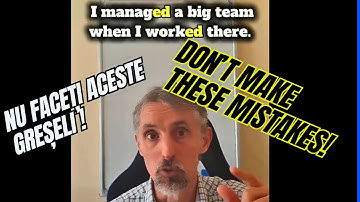 Nu face aceste 3 Greseli in Engleza! (compilatie) #different #manage #english #lesson 