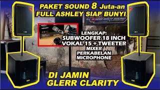 REVIEW & CEK SOUND Paket Sound Minimalis 8 jutaan Cocok Untuk Berbagai Acara