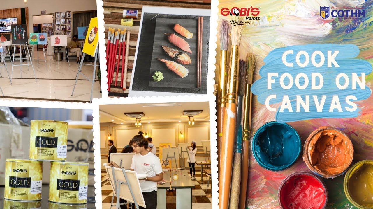 “𝗖𝗼𝗼𝗸 𝘆𝗼𝘂𝗿 𝗳𝗼𝗼𝗱 𝗼𝗻 𝗖𝗮𝗻𝘃𝗮𝘀” COTHM arranged the first ever 𝗳𝗼𝗼𝗱 𝗮𝗿𝘁