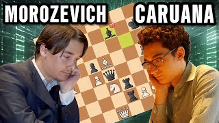 Alexander Morozevich (2769) vs. Fabiano Caruana (2770), 2012 | Unexpected Blunder !!