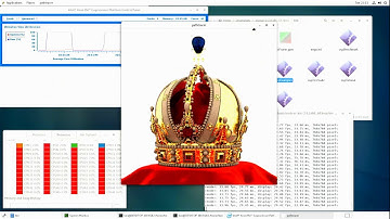Intel Xeon Phi 7120p demo Embree pathtracing