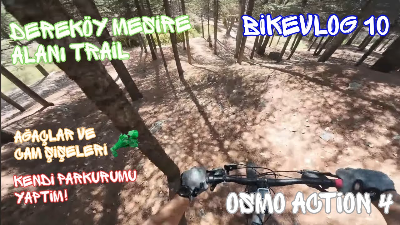 Dereköy Mesire Alanı’nda Dağ Bisikleti İnişi 🚵‍♂️| Ağaçlar, Dikenler ve Cam Parçaları! | Bikevlog 10