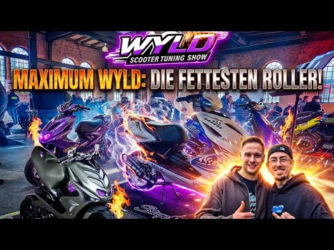 Wyld Scooter Tuning Show 2026! 1530km ohne Schlaf🔥