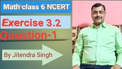 class 6 Math Chapter 3. PLAYING WITH NUMBERS NCERT exercise 3.2 question 1.