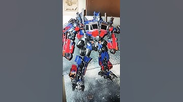 Custom Transformers Rotf Leader class Optimus prime & Megatron WIP #optimusprime #bayverse