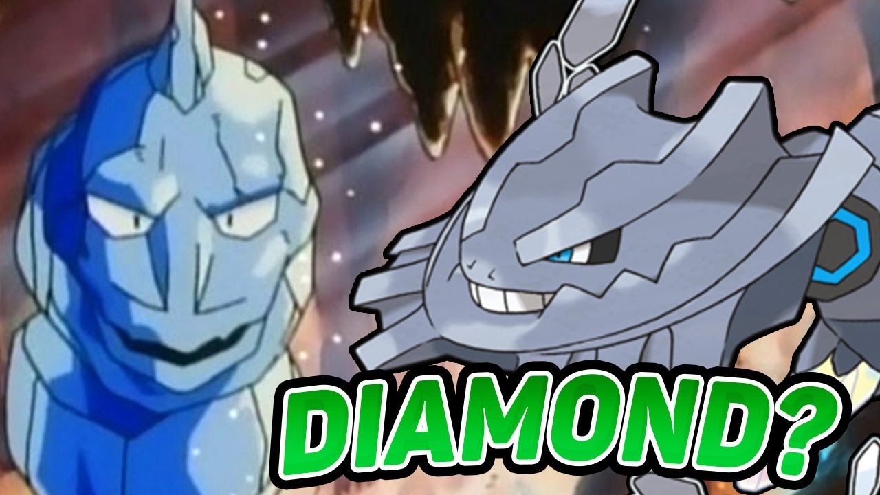 Crystal Onix / Onix de cristal in Pokémon Brilliant Diamond and