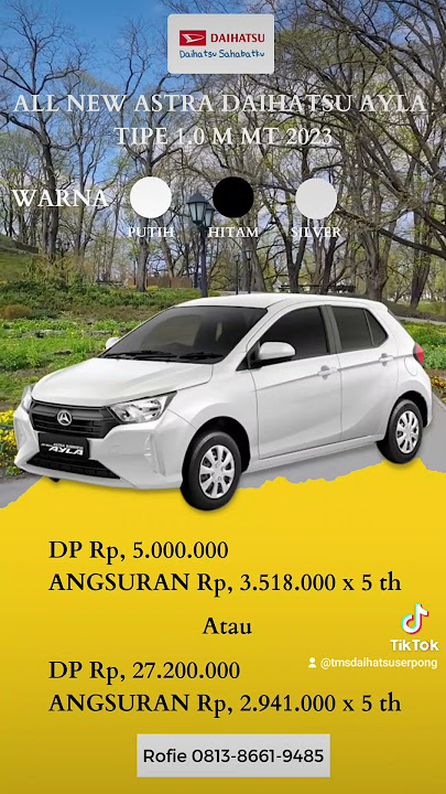 All New Astra Daihatsu Ayla 1.0 M MT #mobilbaru #ayla #daihatsu #automotive