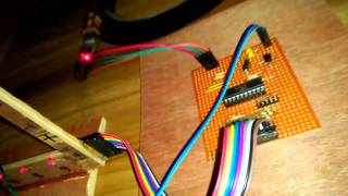 Laser MIDI tone generator using microcontroller