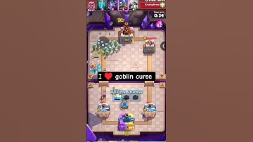 I ❤️ goblin curse #clashroyale #brainrot #gaming #memes #supercell #funny #clashroyalememes