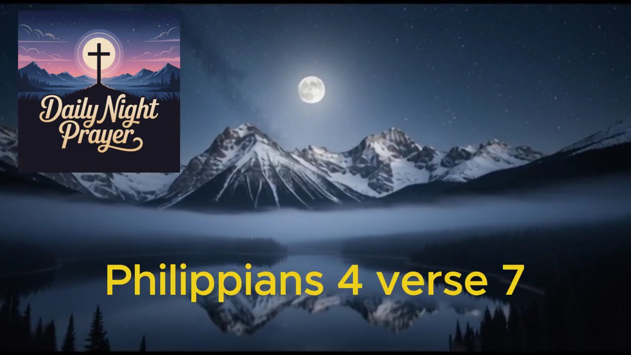 Night Prayer for Peaceful Sleep | Let God Calm Your Mind Before You Sleep