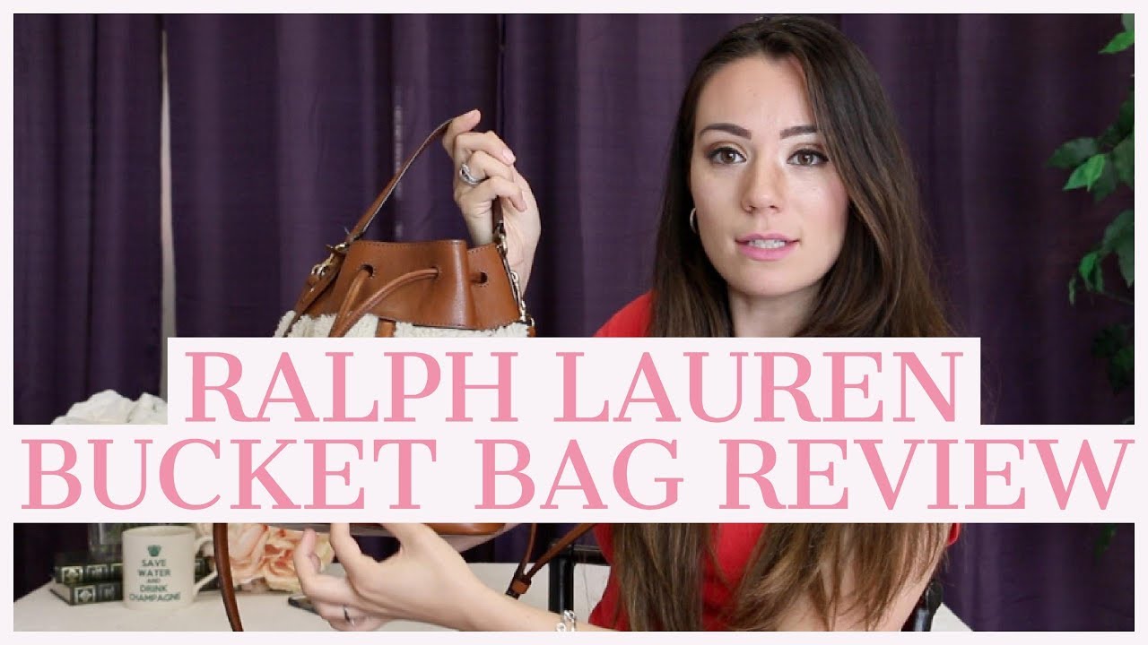 ralph lauren bucket bag mini