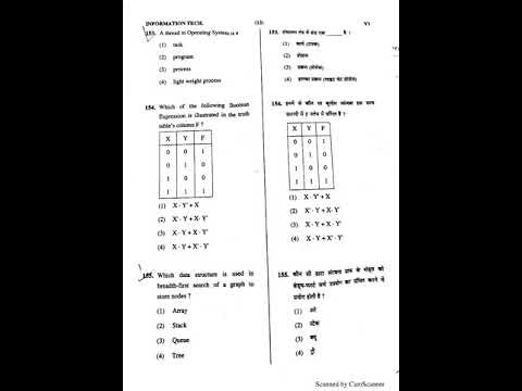 Navodaya Nvs Pgt Question Paper 2017 For Cs It Students