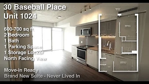30 BASEBALL PLACE UNIT 1024 2 BED 1 BATH