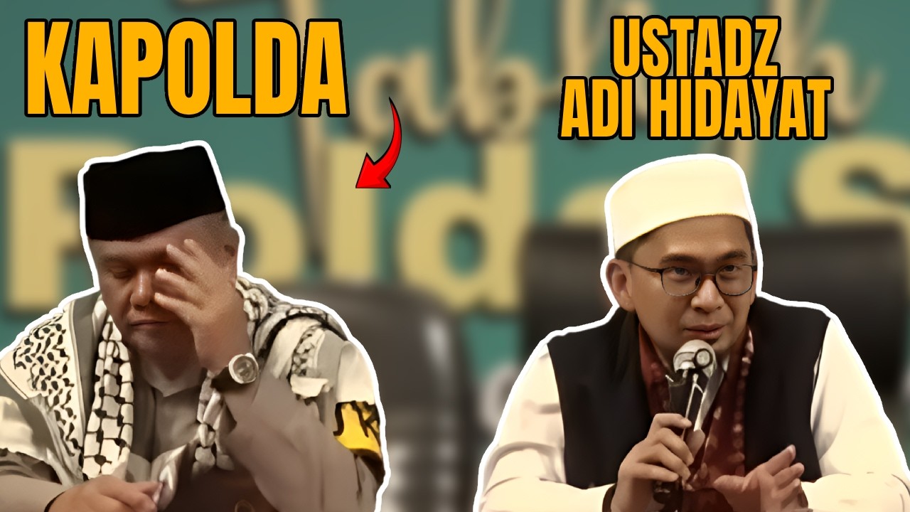 SERU! Ceramah Terbaru Ustadz Adi Hidayat di Depan KAPOLDA