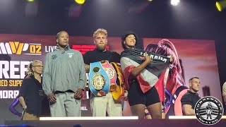 Shadasia Green Vs. Lani Daniels Ceremonial Weigh-In
