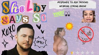 ASH TREVINO WEARS STRING BIKINI TO FAMILY FUNCTION Details