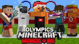 100 Players Simulate The Olympics in Minecraft…