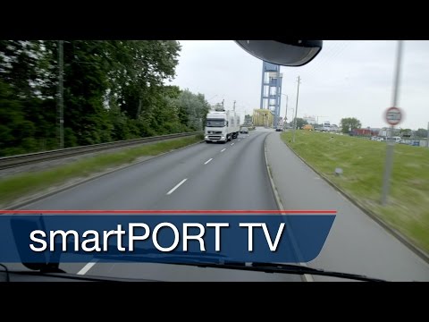 Intelligent traffic lights: traffic jams through the Port of Hamburg